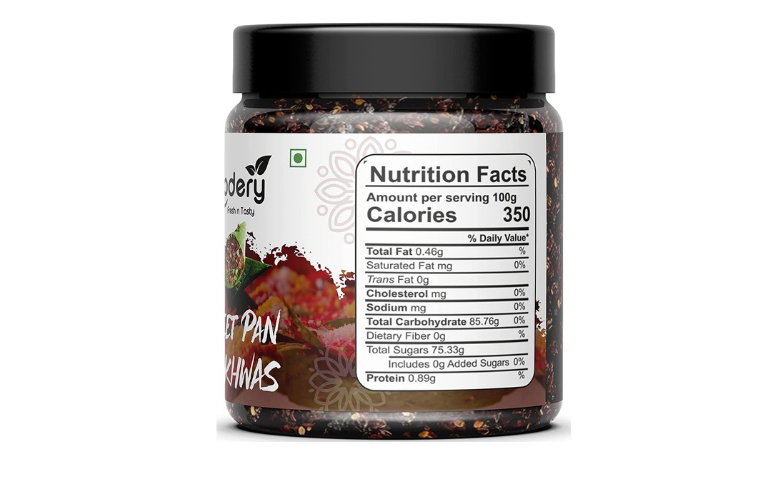 Foodery Sweet Pan Mukhwas    Plastic Jar  300 grams